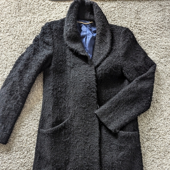 Wilfred Mohair Wool Cocoon Coat - Picture 1 of 7